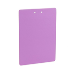 Tavoletta per blocco Happy Color in similpelle - formato 23x32,2 cm - Colore: arancio/viola