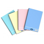 Blocco notes Happy Color Pastello - A4 - 4M - Quadretto elementari e medie - spirale - 60 fogli da 80 g