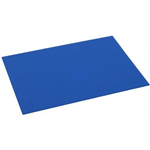 Sottomano in plastica soft - 1 specchio -f.to 50x35 cm - blu